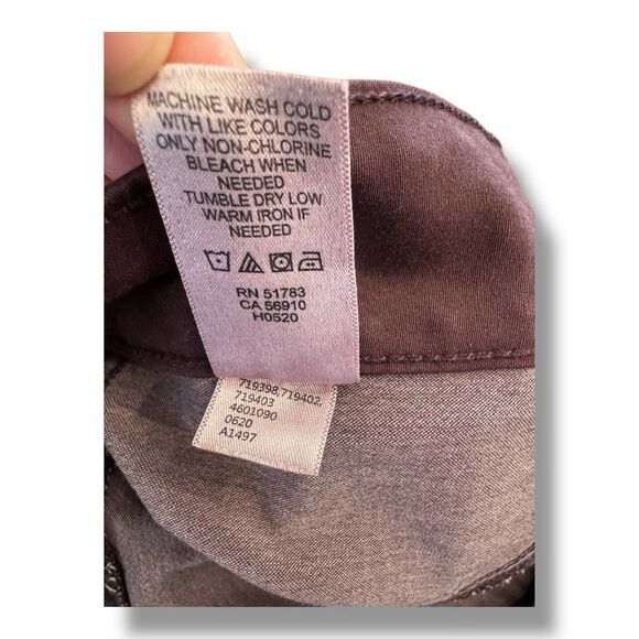 Maurices Maroon Chino Pants Casual Comfort Stretch Plus Woman’s Size 18w Long - Picture 11 of 12